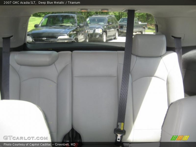 Deep Blue Metallic / Titanium 2007 GMC Acadia SLT