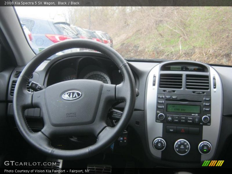 Dashboard of 2008 Spectra 5 SX Wagon