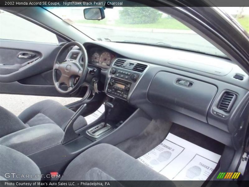  2002 Accord SE Coupe Charcoal Interior