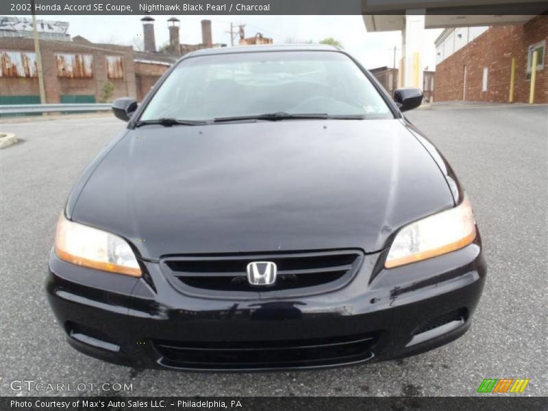 Nighthawk Black Pearl / Charcoal 2002 Honda Accord SE Coupe