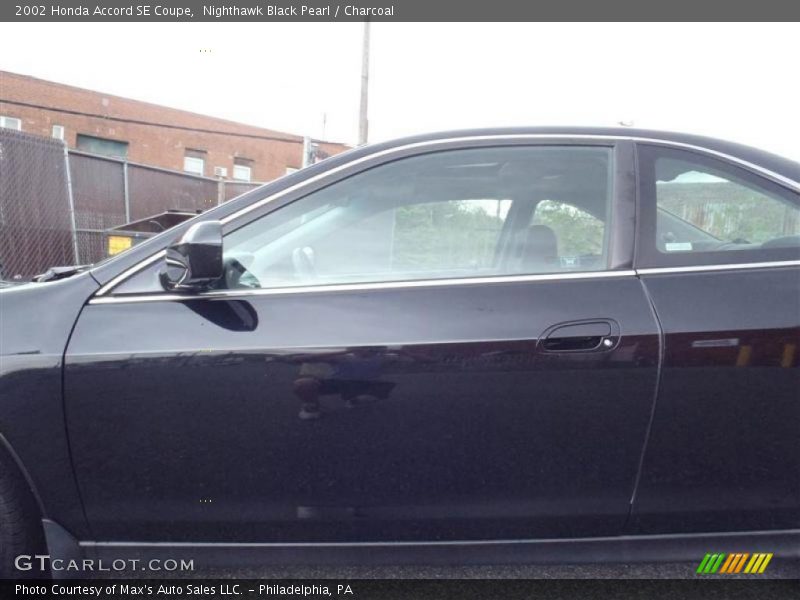 Nighthawk Black Pearl / Charcoal 2002 Honda Accord SE Coupe