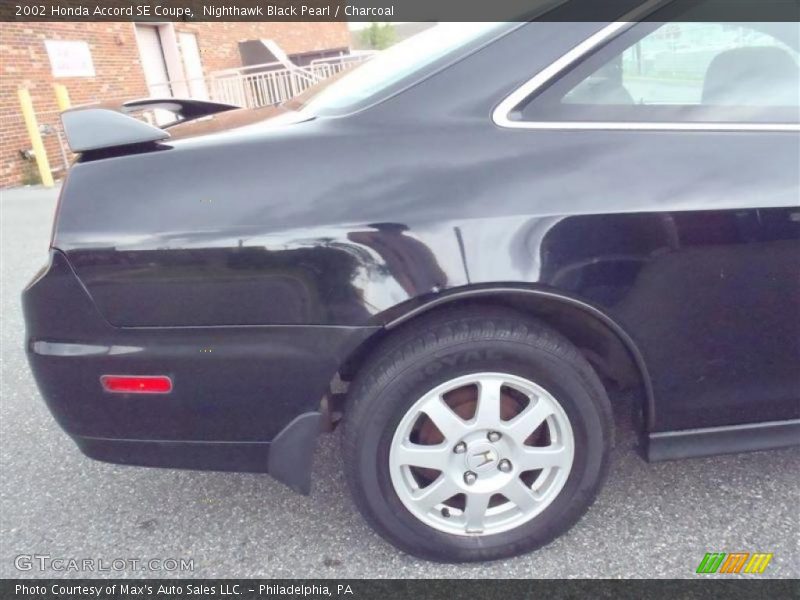 Nighthawk Black Pearl / Charcoal 2002 Honda Accord SE Coupe
