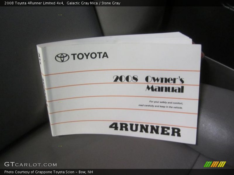 Galactic Gray Mica / Stone Gray 2008 Toyota 4Runner Limited 4x4