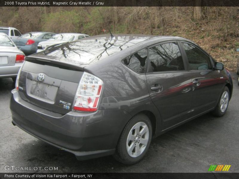Magnetic Gray Metallic / Gray 2008 Toyota Prius Hybrid