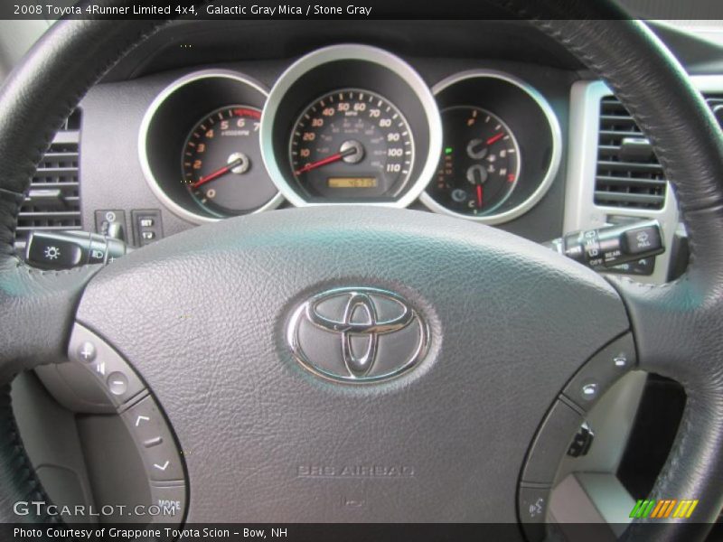 Galactic Gray Mica / Stone Gray 2008 Toyota 4Runner Limited 4x4