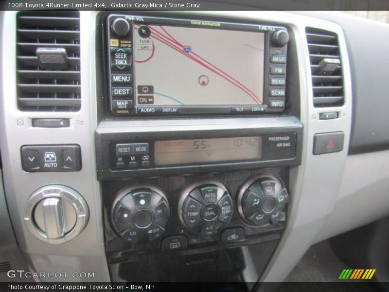 Galactic Gray Mica / Stone Gray 2008 Toyota 4Runner Limited 4x4