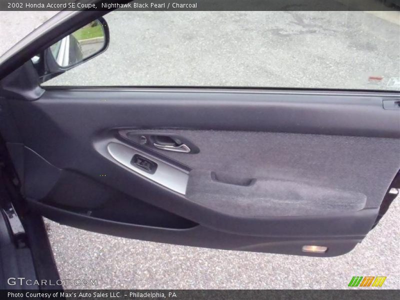 Nighthawk Black Pearl / Charcoal 2002 Honda Accord SE Coupe