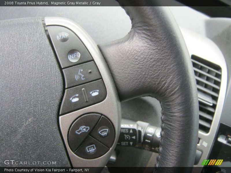 Magnetic Gray Metallic / Gray 2008 Toyota Prius Hybrid