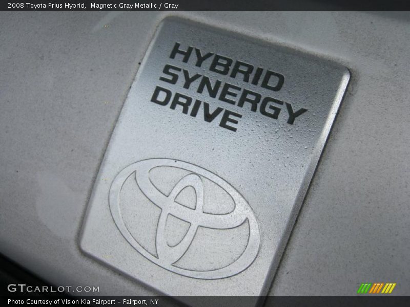 Magnetic Gray Metallic / Gray 2008 Toyota Prius Hybrid