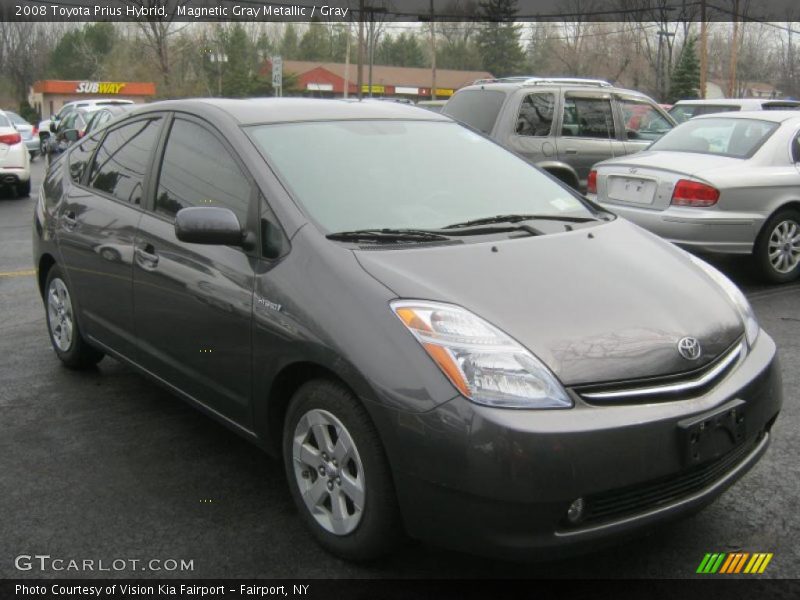 Magnetic Gray Metallic / Gray 2008 Toyota Prius Hybrid