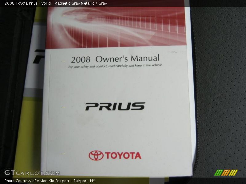 Magnetic Gray Metallic / Gray 2008 Toyota Prius Hybrid