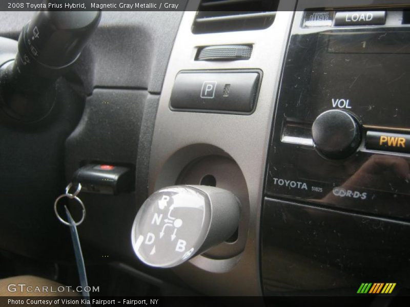 Magnetic Gray Metallic / Gray 2008 Toyota Prius Hybrid