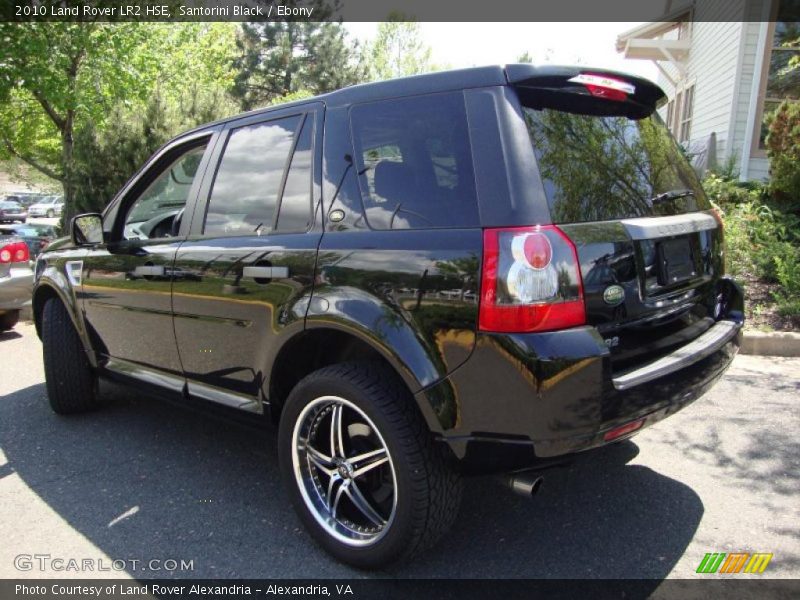 Santorini Black / Ebony 2010 Land Rover LR2 HSE