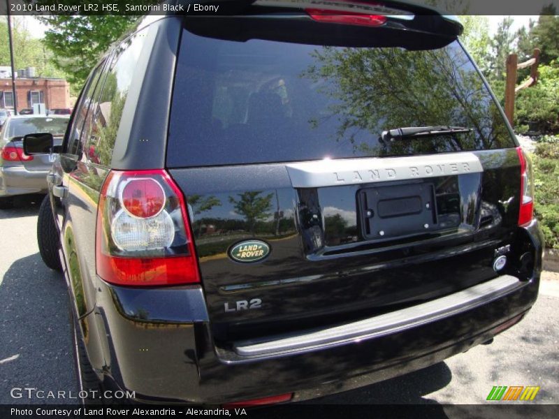 Santorini Black / Ebony 2010 Land Rover LR2 HSE