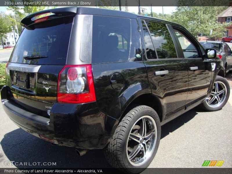 Santorini Black / Ebony 2010 Land Rover LR2 HSE