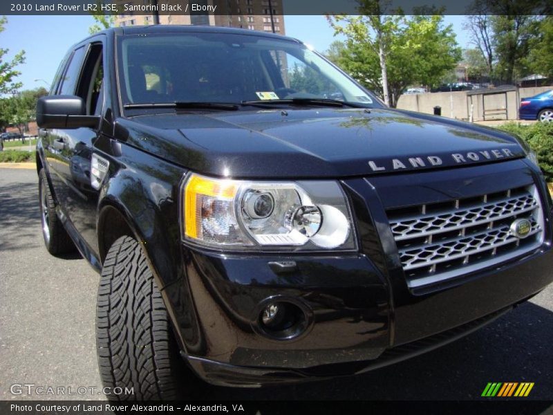 Santorini Black / Ebony 2010 Land Rover LR2 HSE