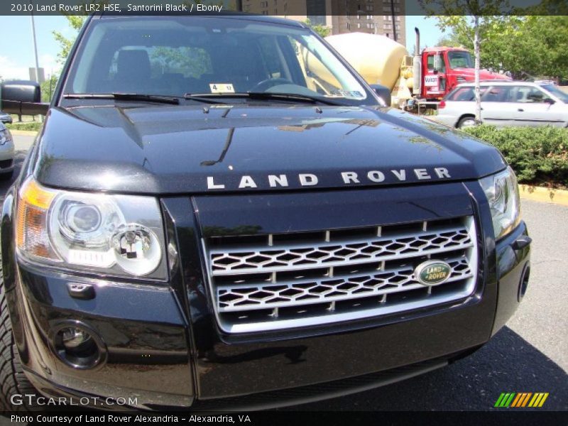 Santorini Black / Ebony 2010 Land Rover LR2 HSE