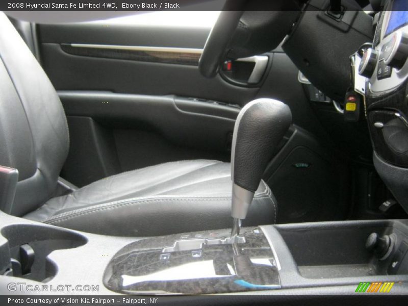 Ebony Black / Black 2008 Hyundai Santa Fe Limited 4WD