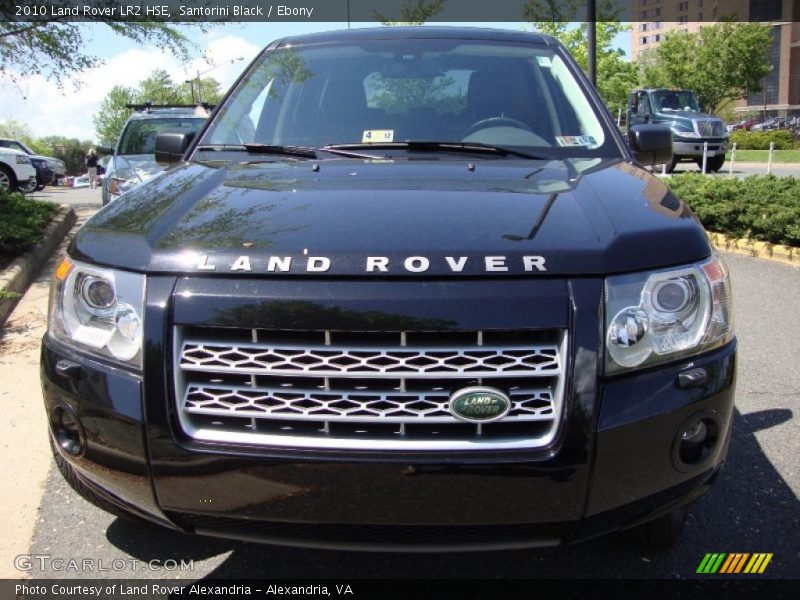 Santorini Black / Ebony 2010 Land Rover LR2 HSE