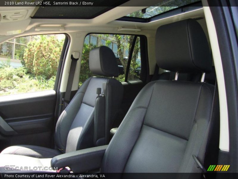 Santorini Black / Ebony 2010 Land Rover LR2 HSE