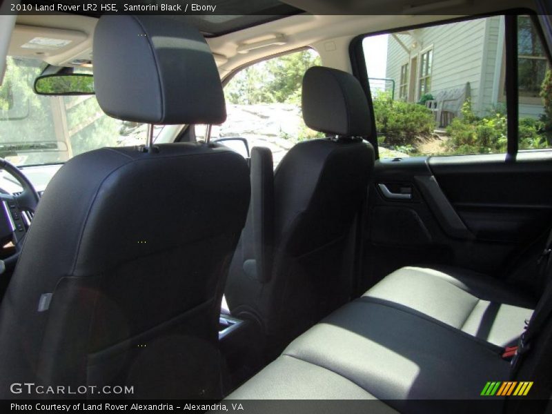 Santorini Black / Ebony 2010 Land Rover LR2 HSE