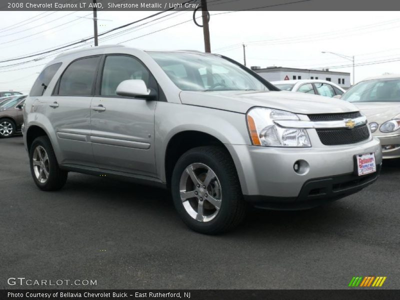 Silverstone Metallic / Light Gray 2008 Chevrolet Equinox LT AWD