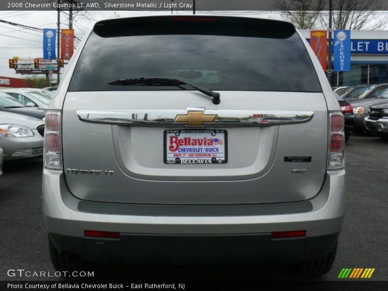 Silverstone Metallic / Light Gray 2008 Chevrolet Equinox LT AWD