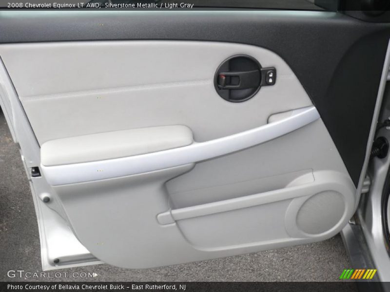 Silverstone Metallic / Light Gray 2008 Chevrolet Equinox LT AWD