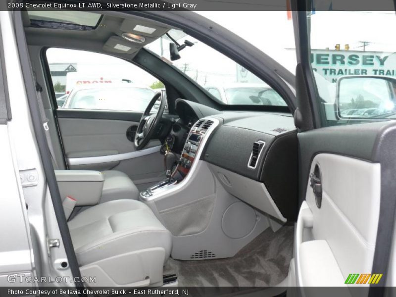 Silverstone Metallic / Light Gray 2008 Chevrolet Equinox LT AWD