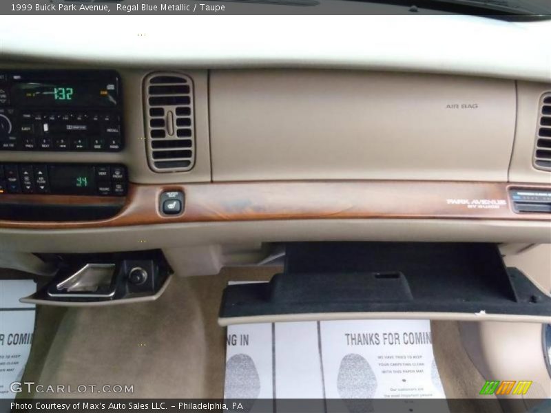 Regal Blue Metallic / Taupe 1999 Buick Park Avenue