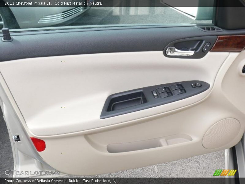 Gold Mist Metallic / Neutral 2011 Chevrolet Impala LT