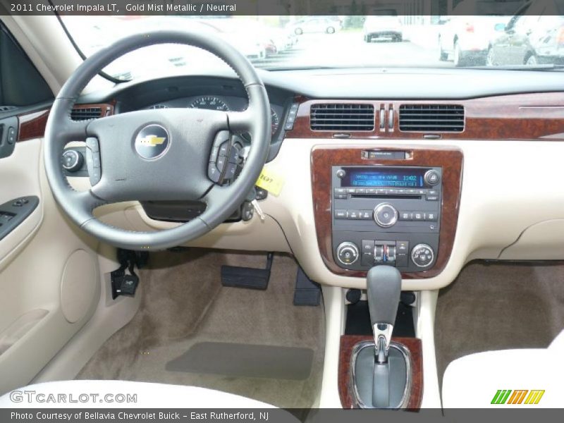 Gold Mist Metallic / Neutral 2011 Chevrolet Impala LT