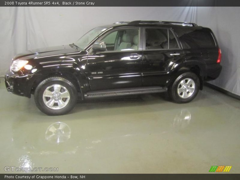 Black / Stone Gray 2008 Toyota 4Runner SR5 4x4