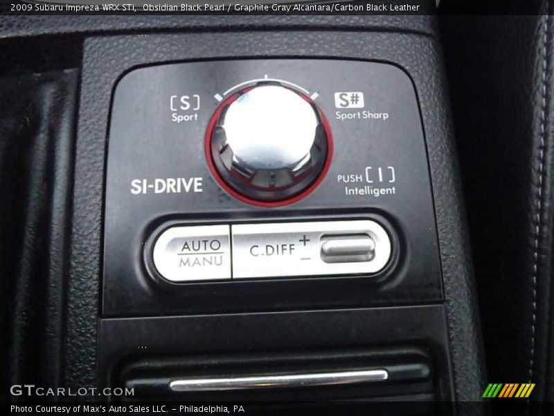 Controls of 2009 Impreza WRX STi