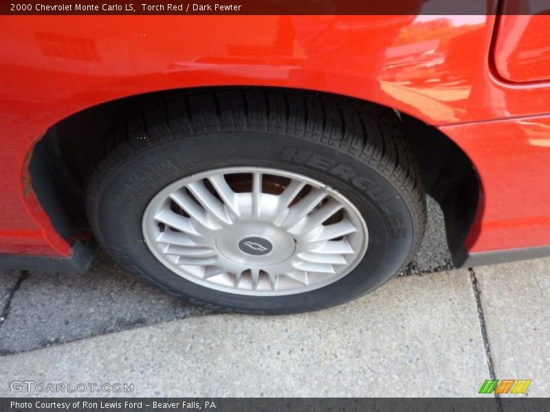 Torch Red / Dark Pewter 2000 Chevrolet Monte Carlo LS