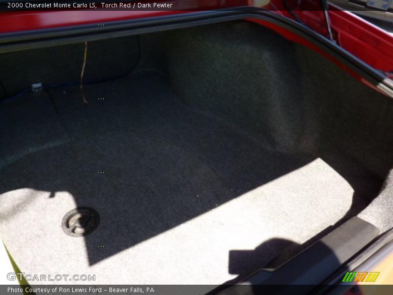 Torch Red / Dark Pewter 2000 Chevrolet Monte Carlo LS