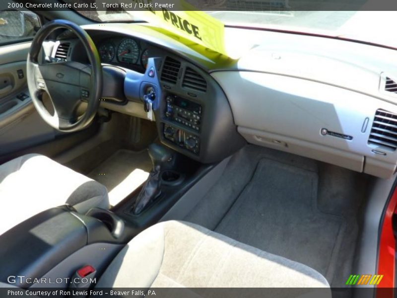 Torch Red / Dark Pewter 2000 Chevrolet Monte Carlo LS