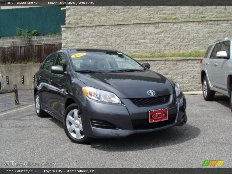 Black Sand Mica / Ash Gray 2009 Toyota Matrix 1.8