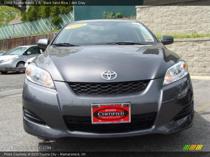 Black Sand Mica / Ash Gray 2009 Toyota Matrix 1.8
