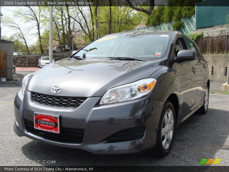 Black Sand Mica / Ash Gray 2009 Toyota Matrix 1.8
