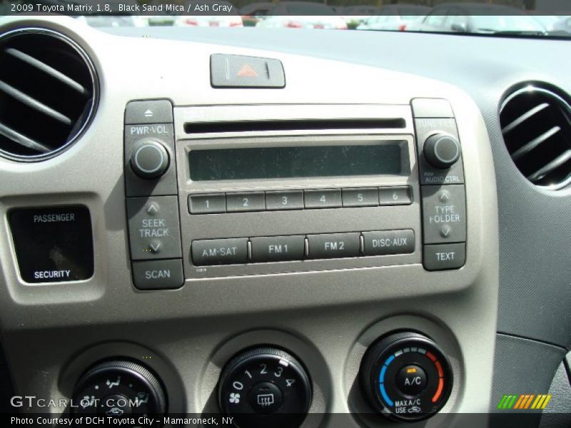 Black Sand Mica / Ash Gray 2009 Toyota Matrix 1.8