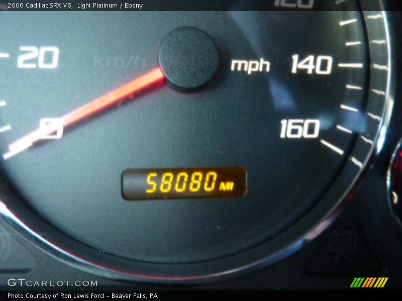Light Platinum / Ebony 2006 Cadillac SRX V6
