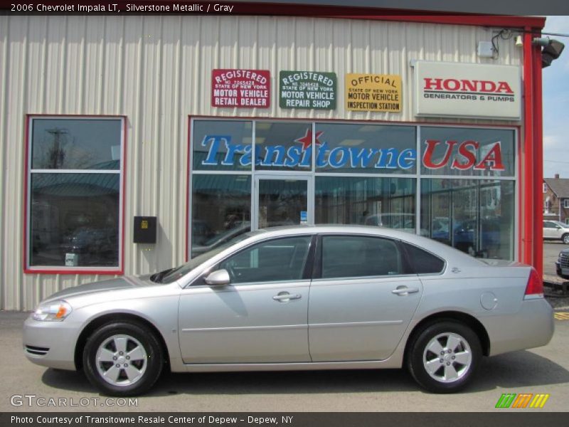 Silverstone Metallic / Gray 2006 Chevrolet Impala LT
