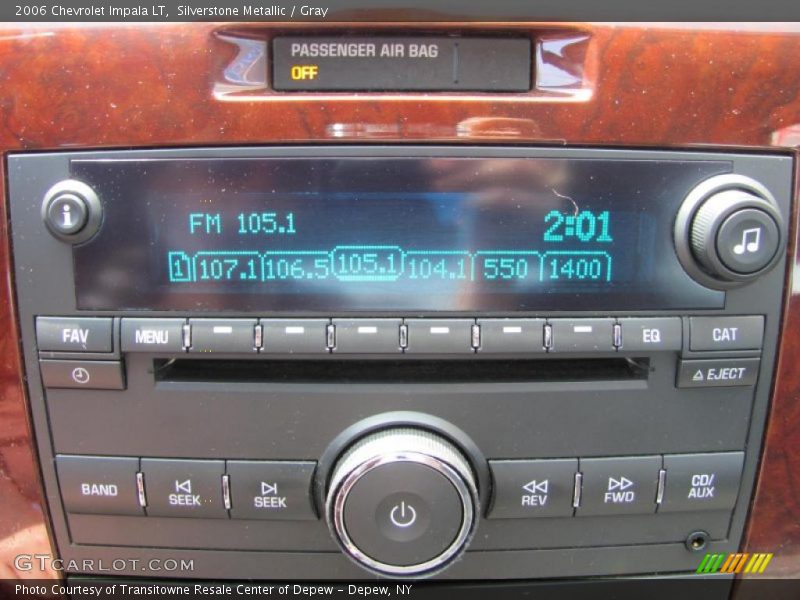 Silverstone Metallic / Gray 2006 Chevrolet Impala LT