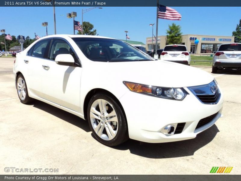  2011 TSX V6 Sedan Premium White Pearl