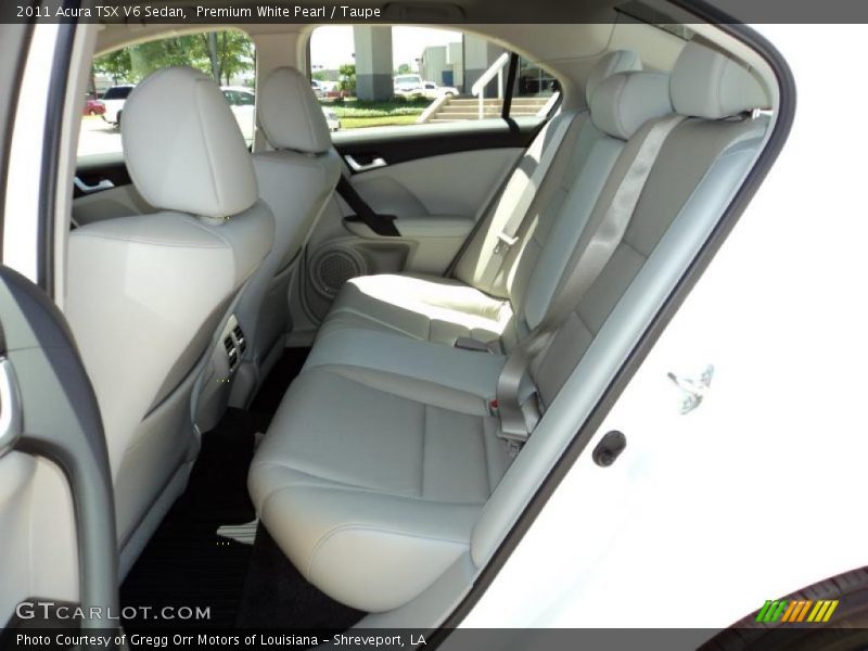  2011 TSX V6 Sedan Taupe Interior