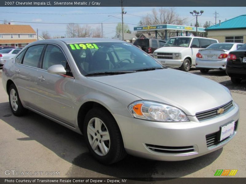 Silverstone Metallic / Gray 2007 Chevrolet Impala LS