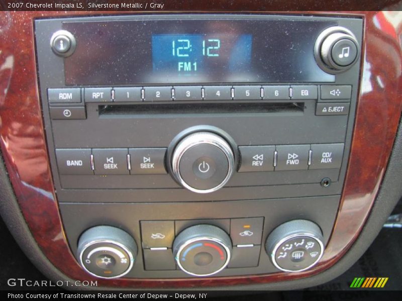 Silverstone Metallic / Gray 2007 Chevrolet Impala LS