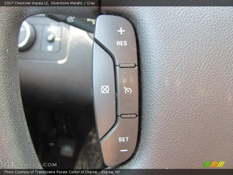 Silverstone Metallic / Gray 2007 Chevrolet Impala LS
