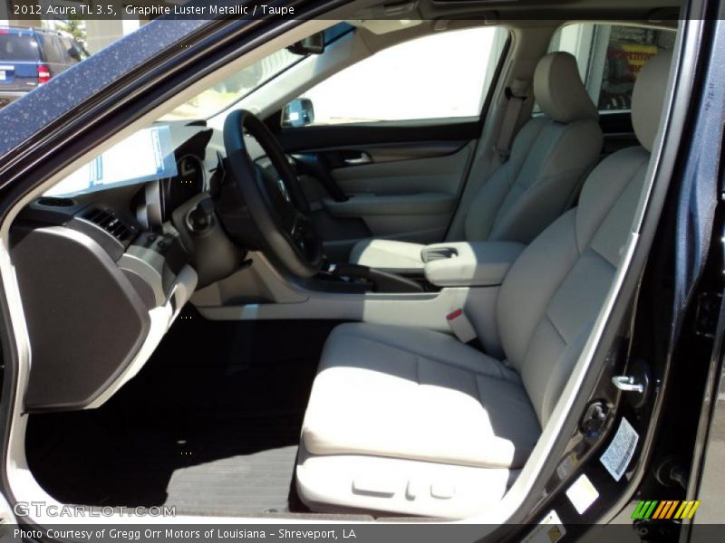  2012 TL 3.5 Taupe Interior